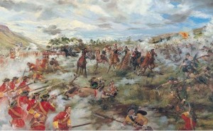 The Battle of Killiecrankie, July 1689. Fought without contribution from Archibald or his Campbell's